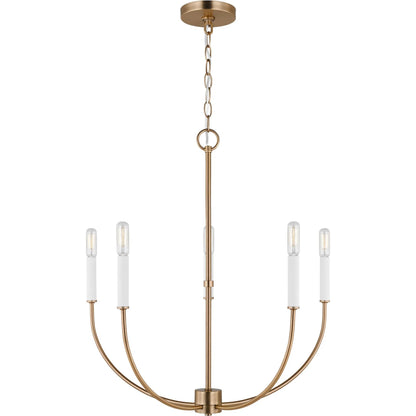 Greenwich Five Light Chandelier by Visual Comfort & Co.. Made from steel in a unique style.