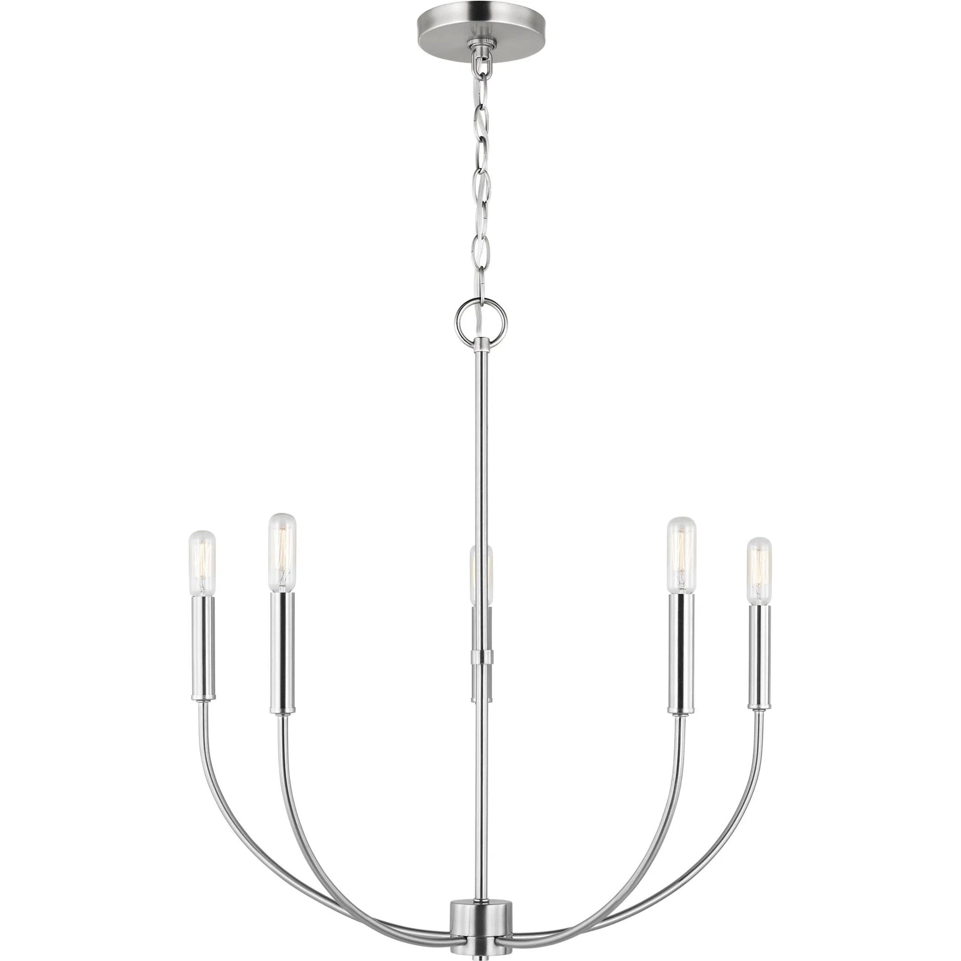 Greenwich Five Light Chandelier by Visual Comfort & Co.. Made from steel in a unique style.