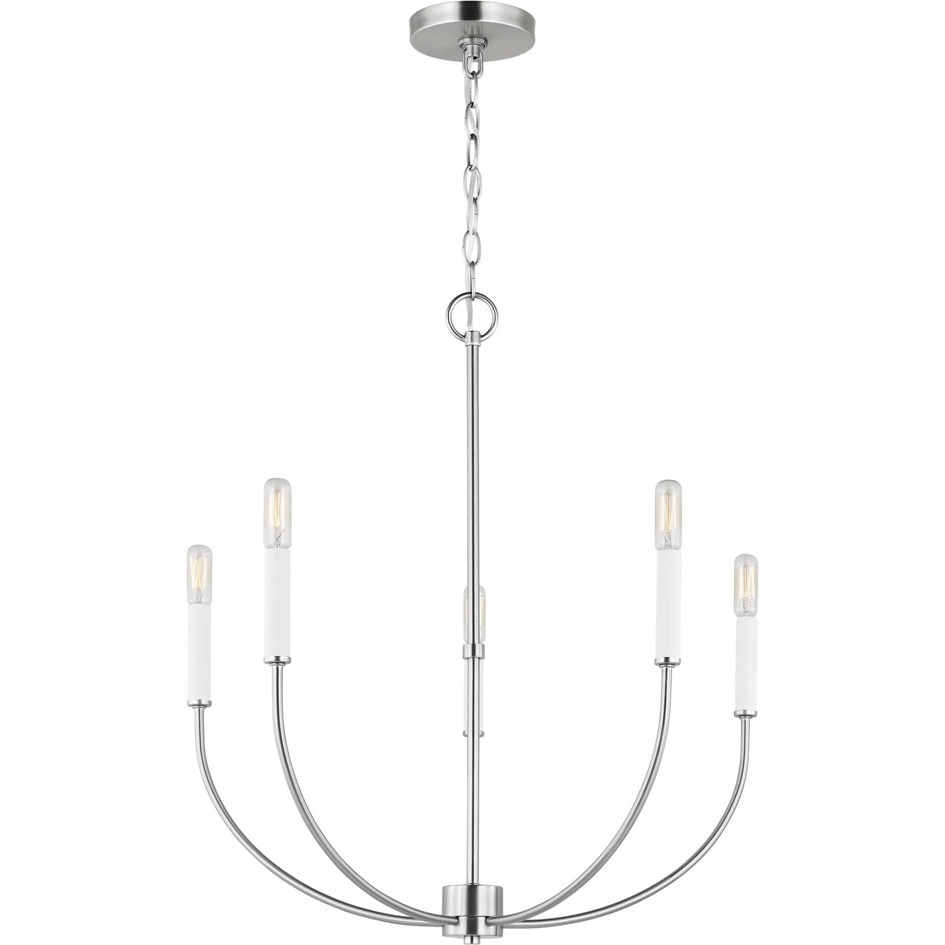 Greenwich Five Light Chandelier by Visual Comfort & Co.. Made from steel in a unique style.