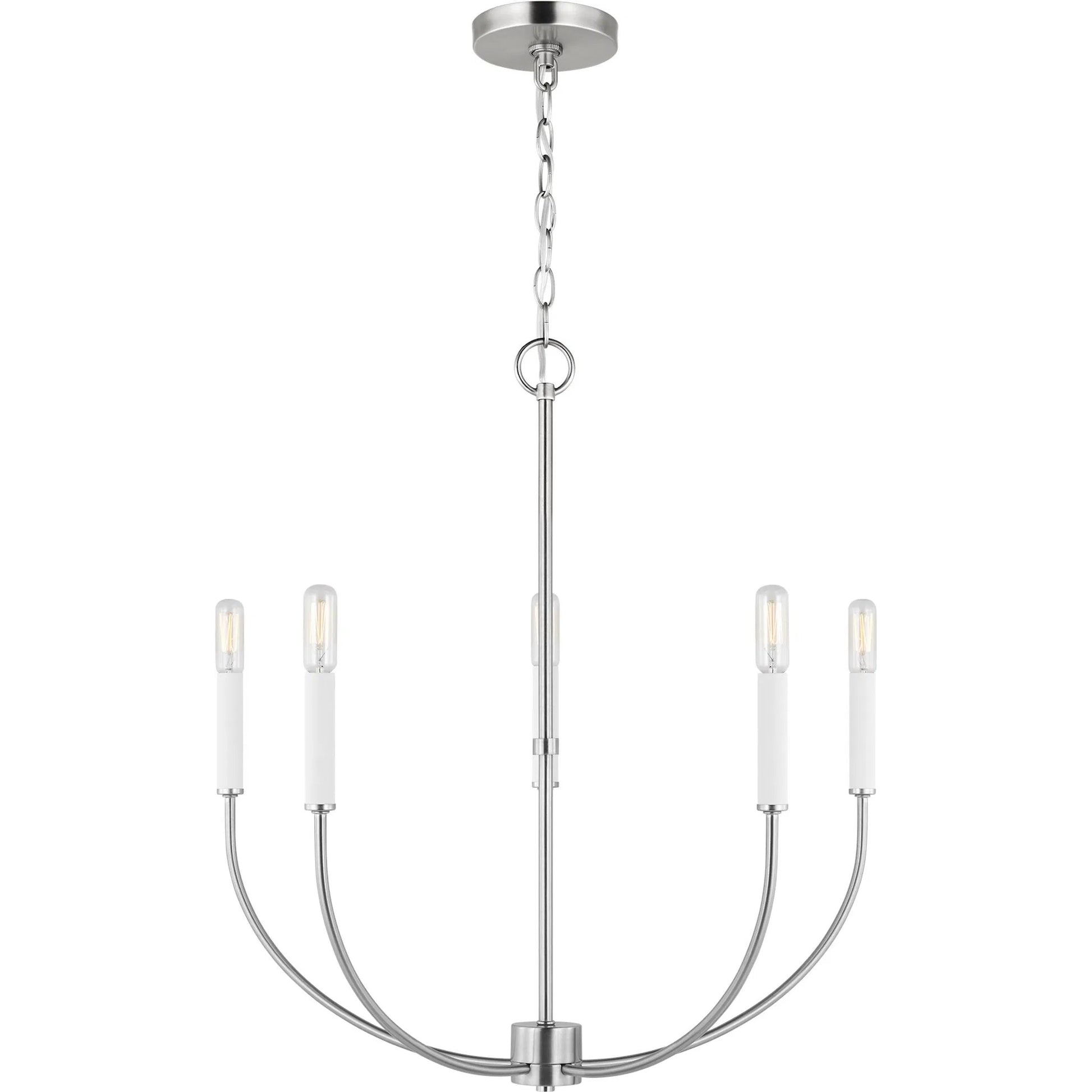 Greenwich Five Light Chandelier by Visual Comfort & Co.. Made from steel in a unique style.