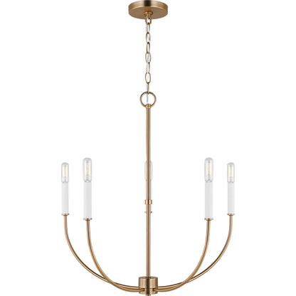 Greenwich Five Light Chandelier by Visual Comfort & Co.. Made from steel in a unique style.