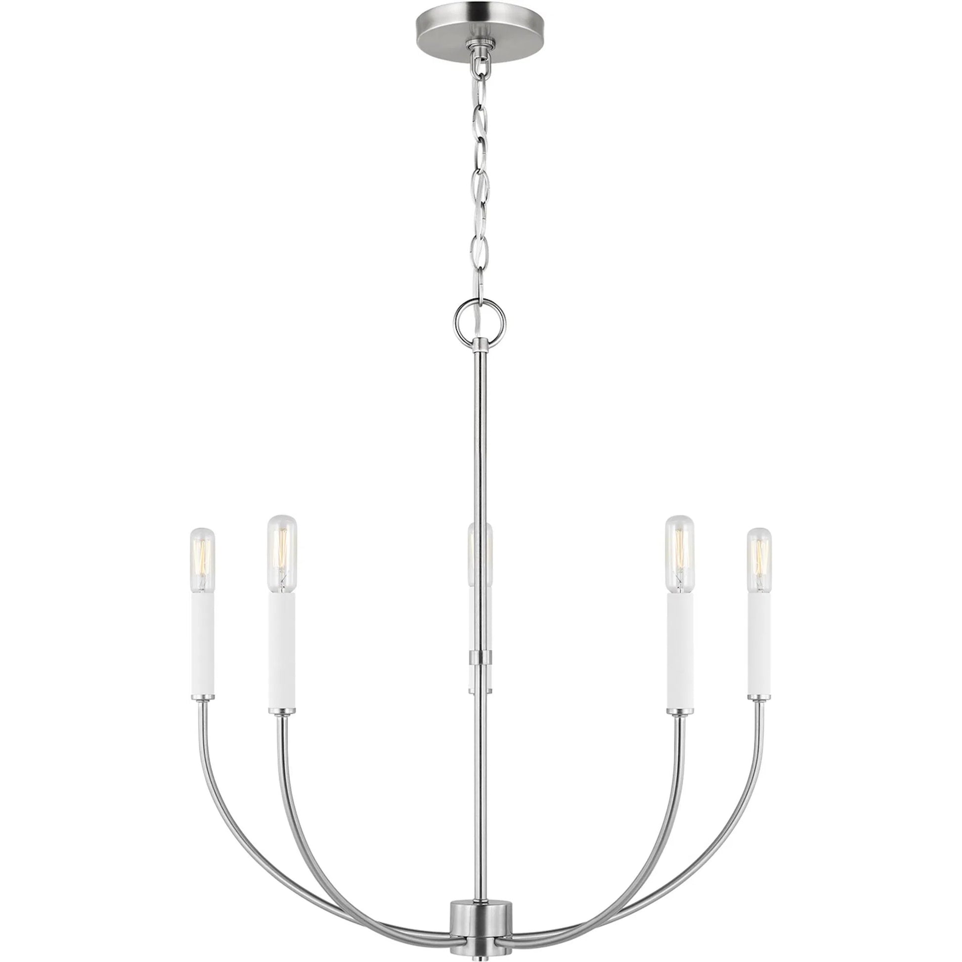 Greenwich Five Light Chandelier by Visual Comfort & Co.. Made from steel in a unique style.
