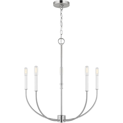 Greenwich Five Light Chandelier by Visual Comfort & Co.. Made from steel in a unique style.