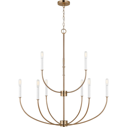 Greenwich Nine Light Chandelier by Visual Comfort & Co.. Made from steel in a unique style.