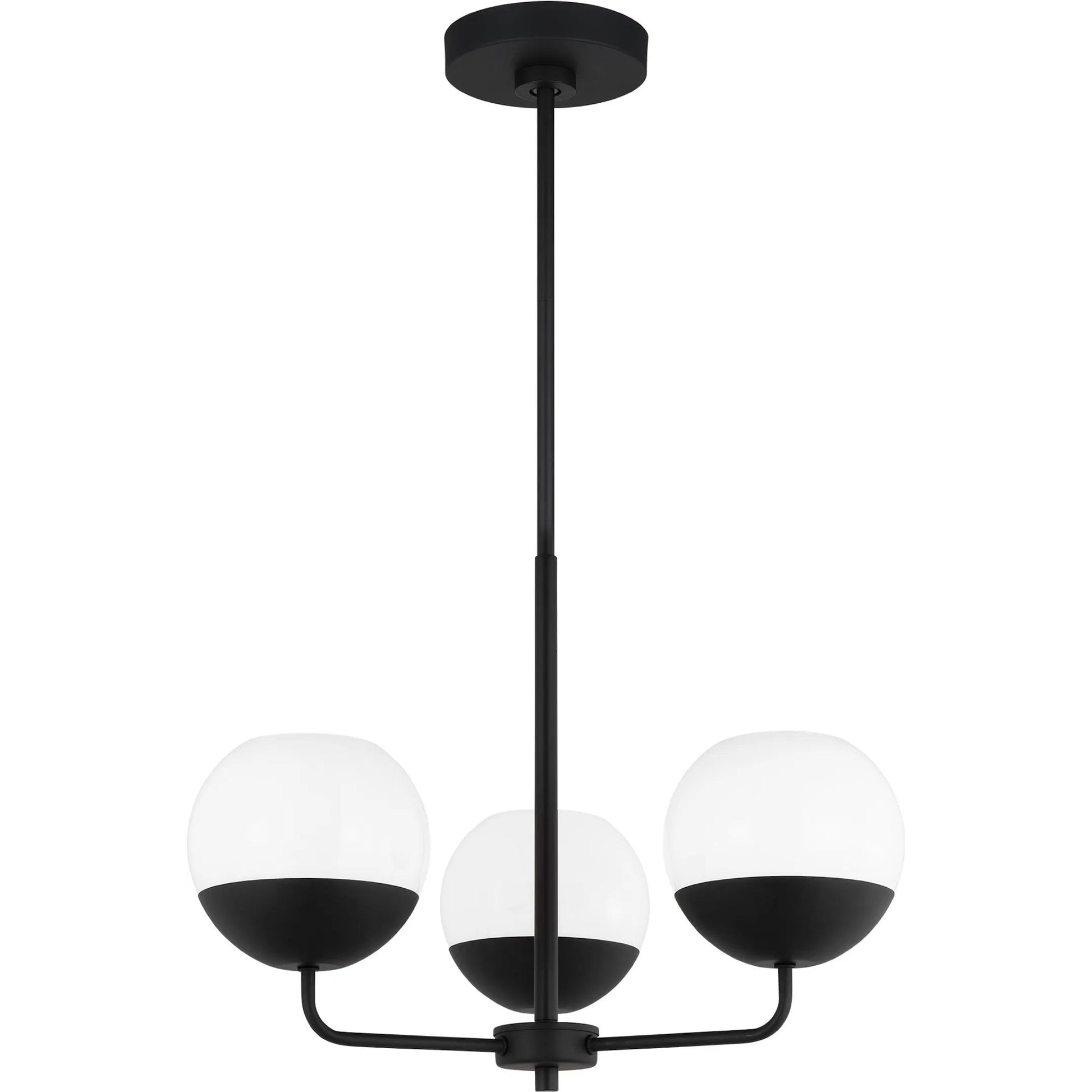Alvin Three Light Chandelier by Visual Comfort & Co.. Made from steel in a unique style.
