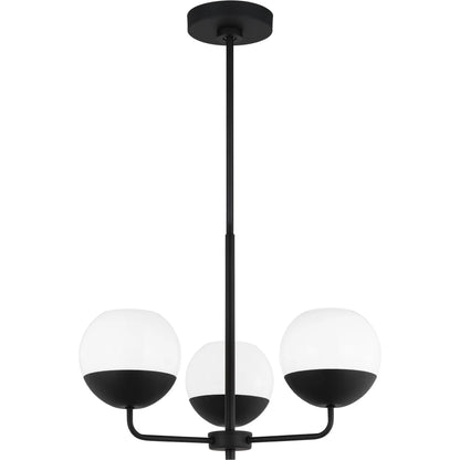Alvin Three Light Chandelier by Visual Comfort & Co.. Made from steel in a unique style.