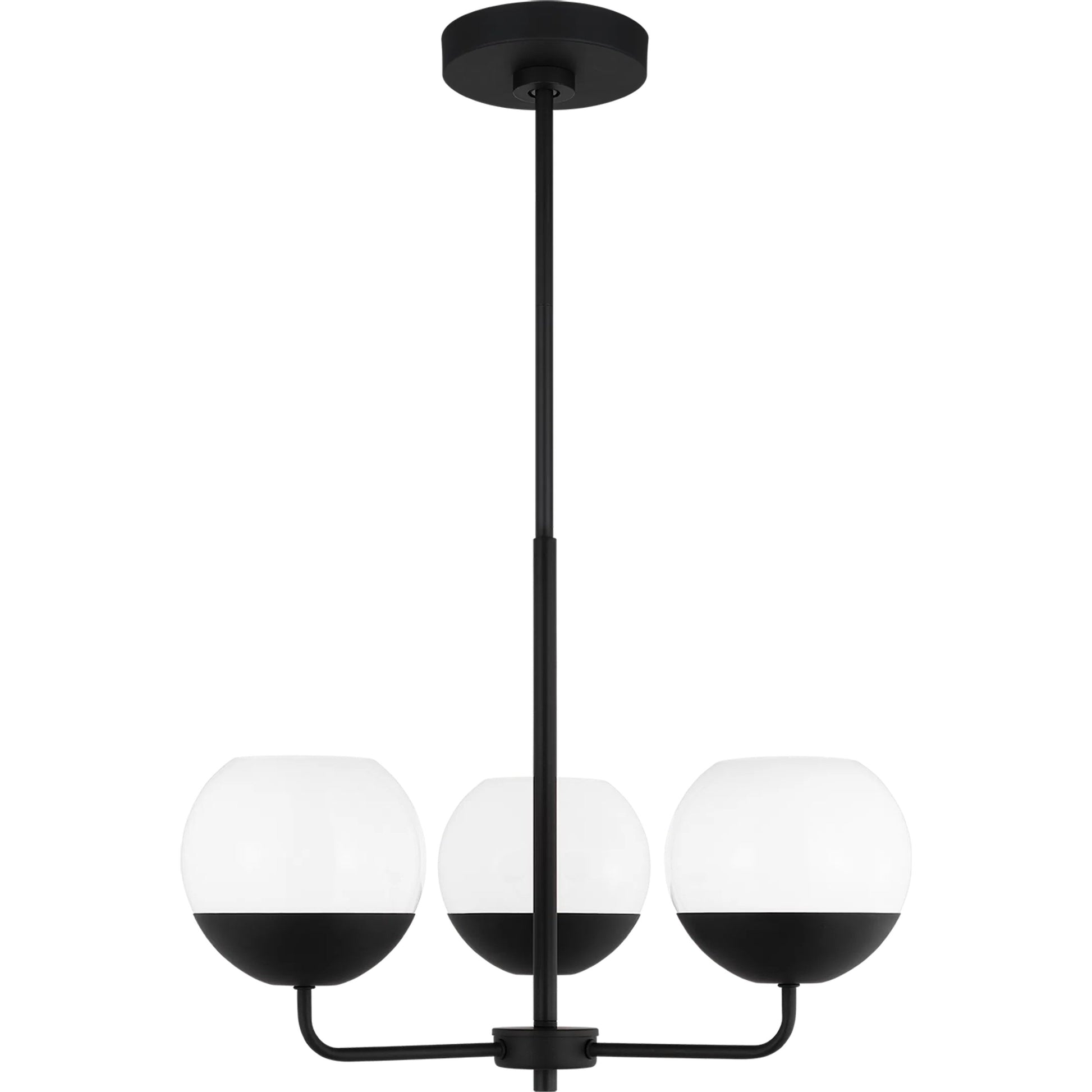 Alvin Three Light Chandelier by Visual Comfort & Co.. Made from steel in a unique style.