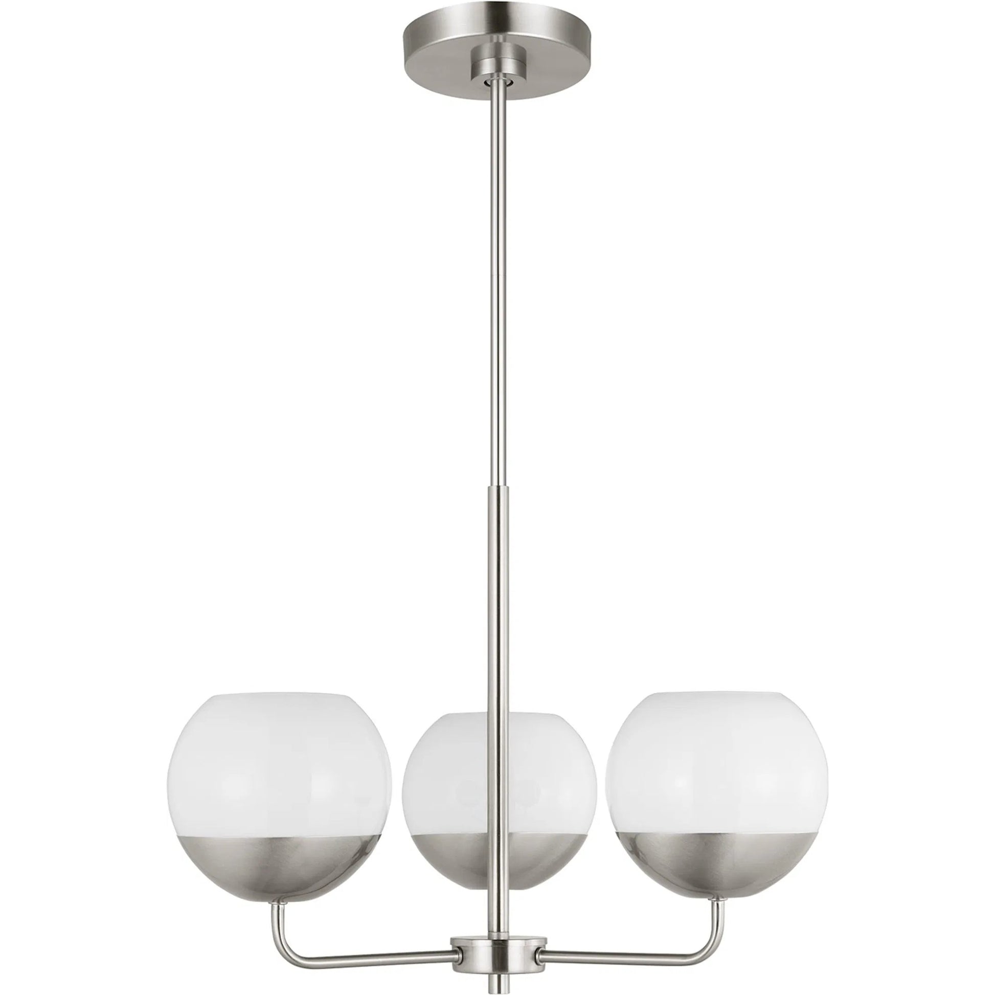 Alvin Three Light Chandelier by Visual Comfort & Co.. Made from steel in a unique style.