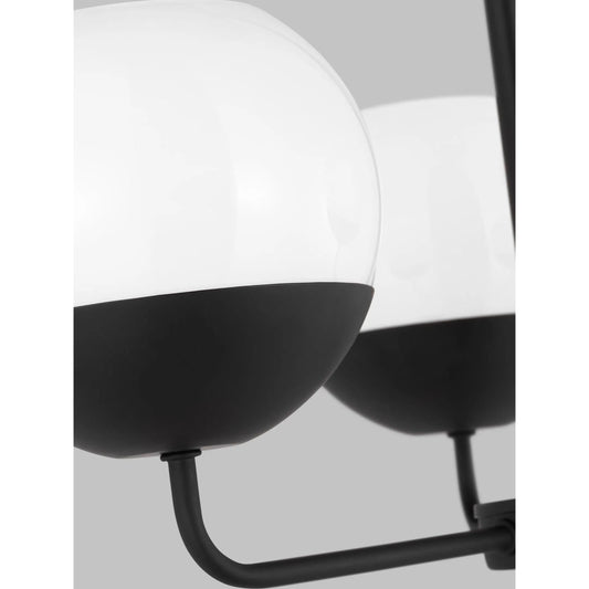 Alvin Three Light Chandelier by Visual Comfort & Co.. Made from steel in a unique style.