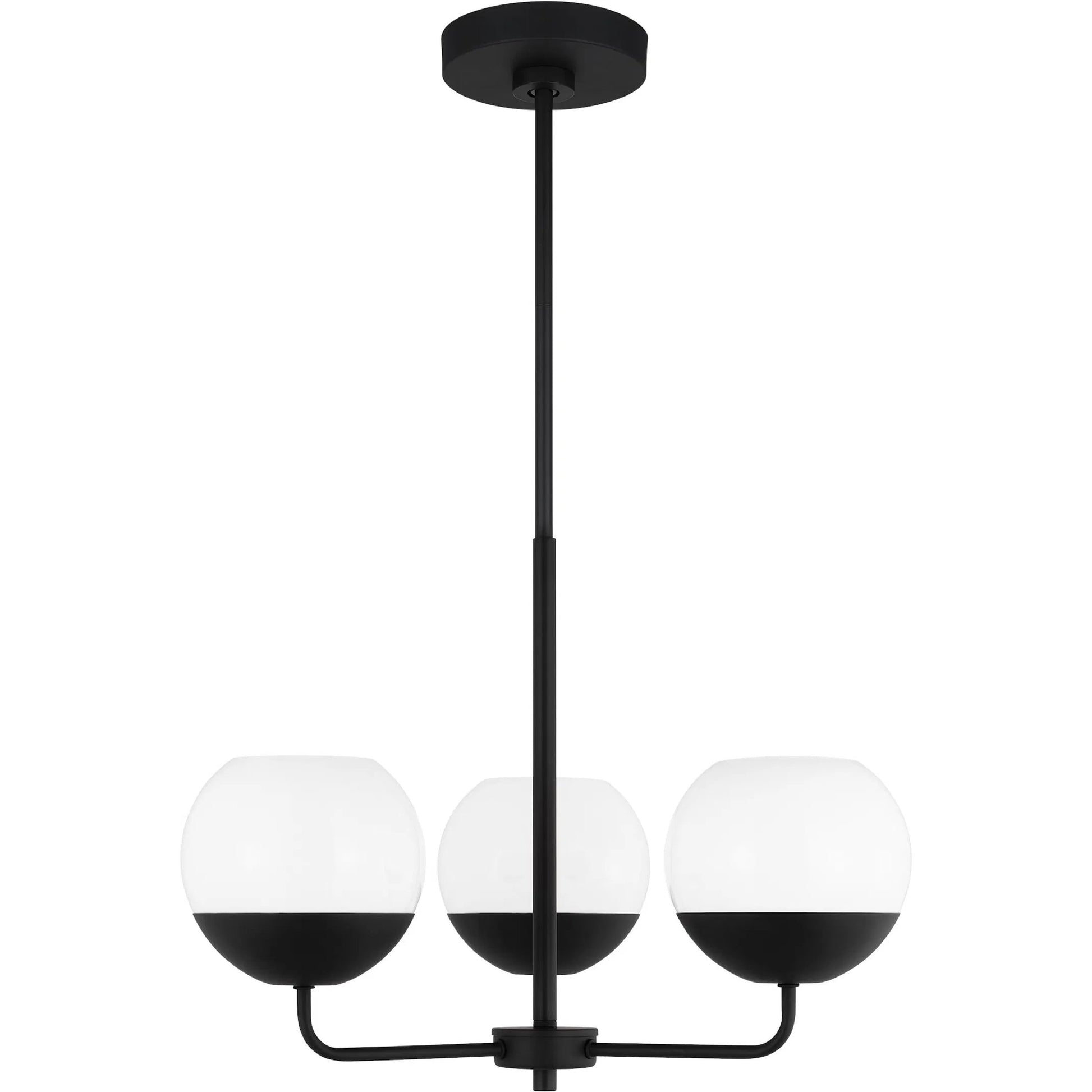 Alvin Three Light Chandelier by Visual Comfort & Co.. Made from steel in a unique style.