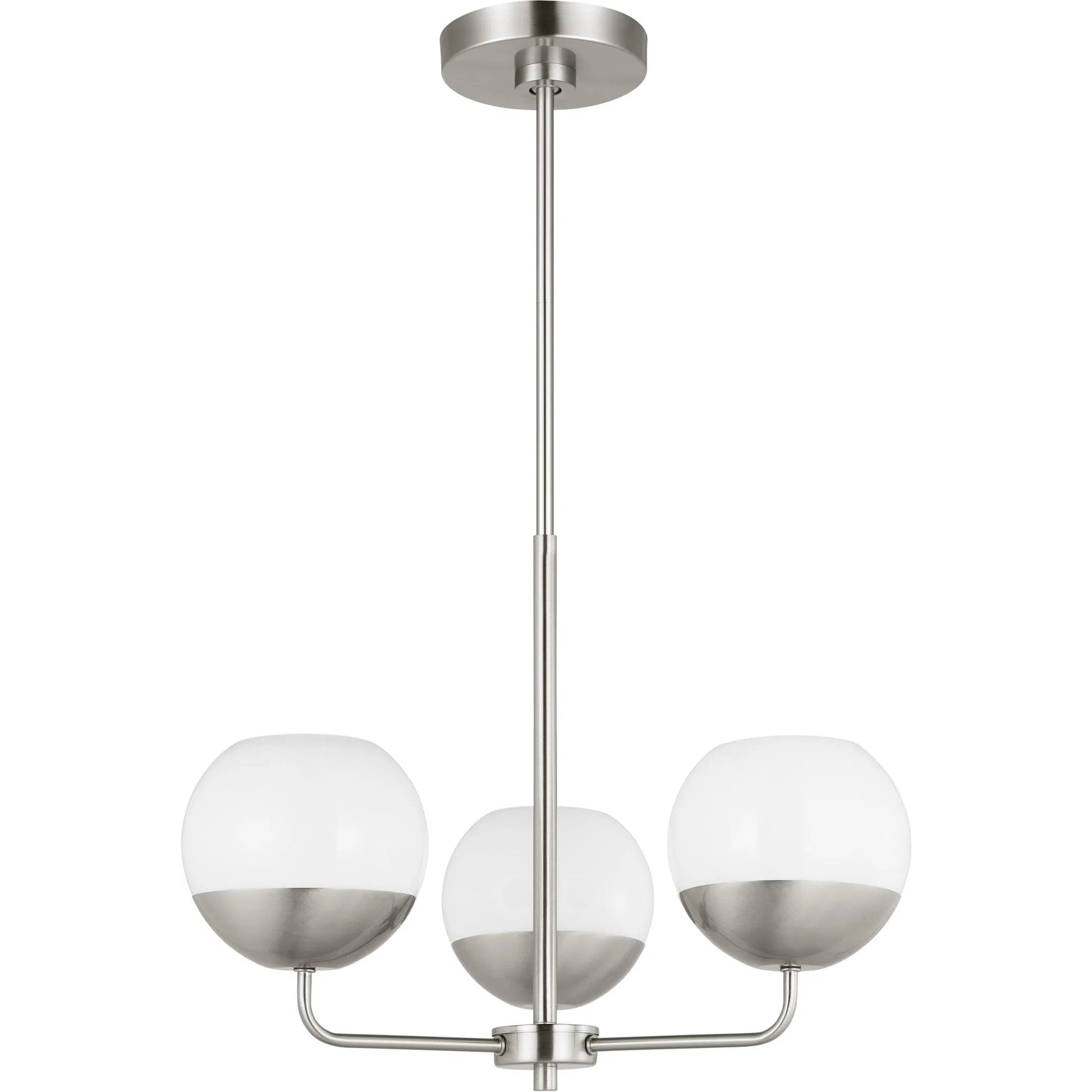 Alvin Three Light Chandelier by Visual Comfort & Co.. Made from steel in a unique style.