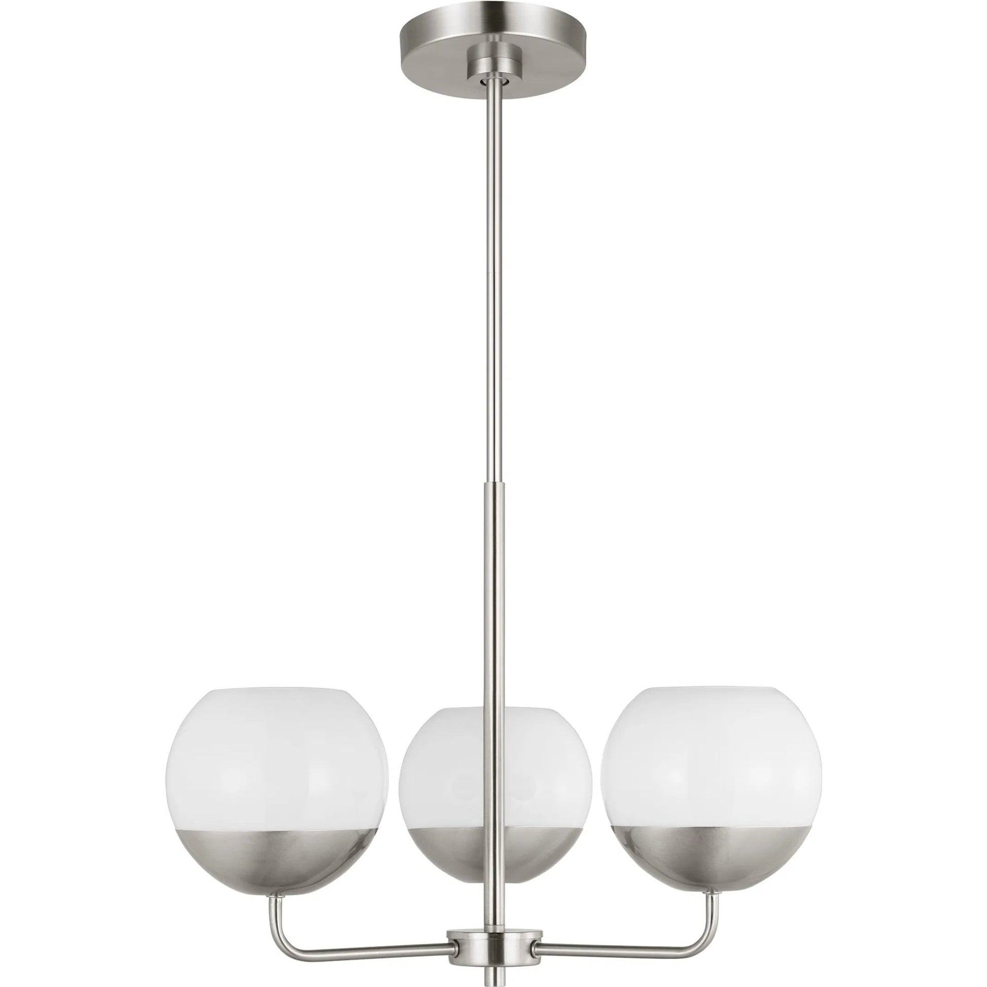 Alvin Three Light Chandelier by Visual Comfort & Co.. Made from steel in a unique style.