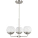 Alvin Three Light Chandelier by Visual Comfort & Co.. Made from steel in a unique style.