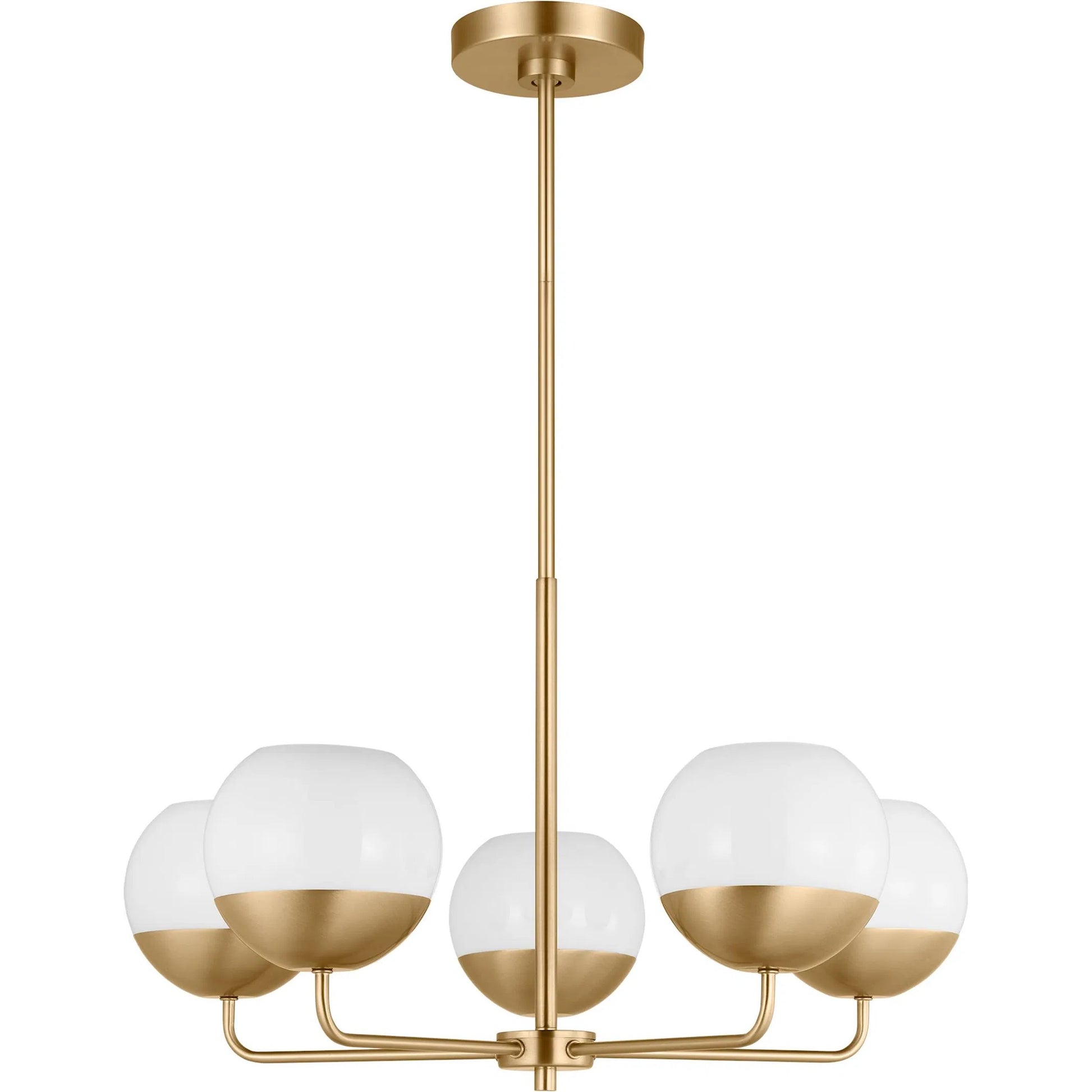 Alvin Five Light Chandelier by Visual Comfort & Co.. Made from steel in a unique style.