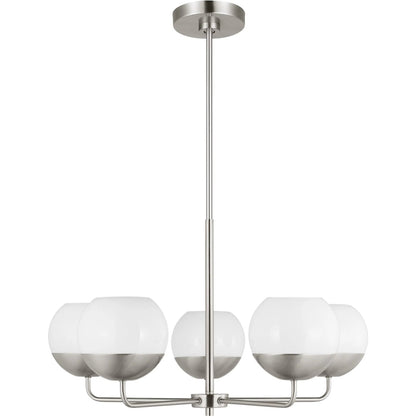 Alvin Five Light Chandelier by Visual Comfort & Co.. Made from steel in a unique style.