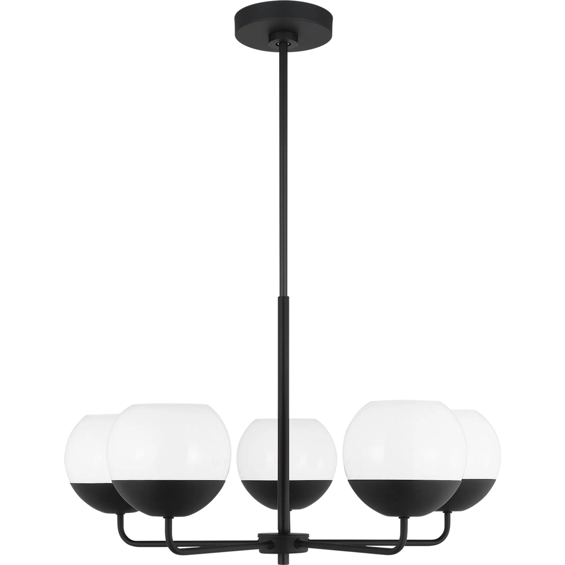 Alvin Five Light Chandelier by Visual Comfort & Co.. Made from steel in a unique style.