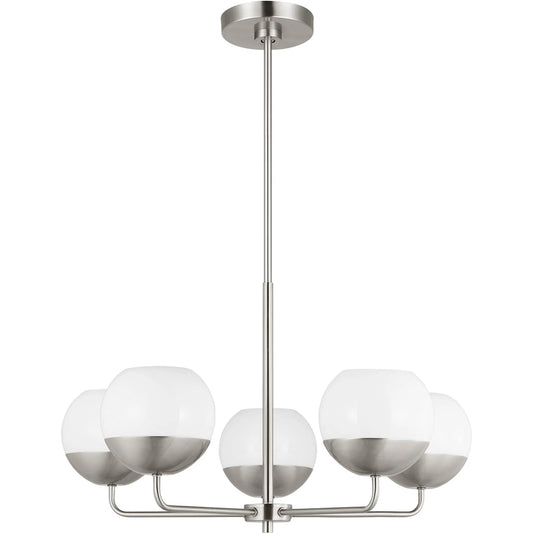 Alvin Five Light Chandelier by Visual Comfort & Co.. Made from steel in a unique style.