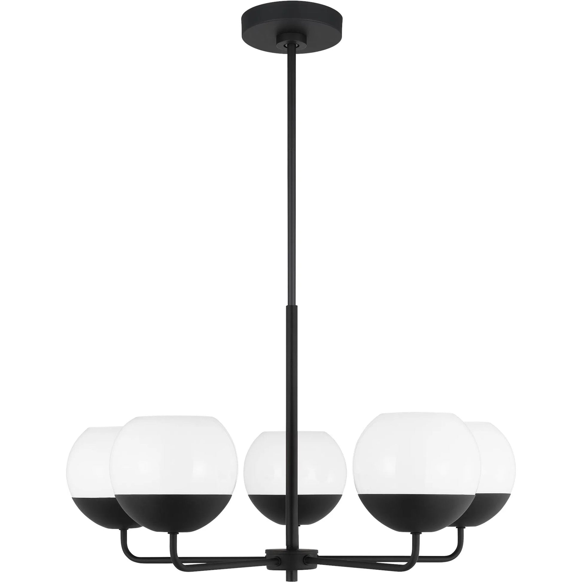 Alvin Five Light Chandelier by Visual Comfort & Co.. Made from steel in a unique style.