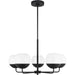 Alvin Five Light Chandelier by Visual Comfort & Co.. Made from steel in a unique style.