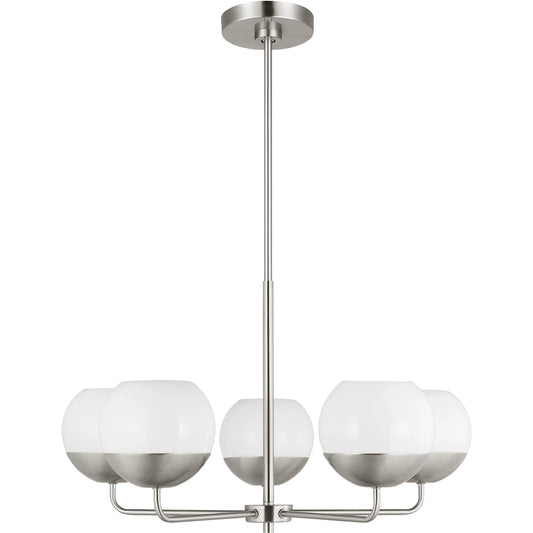 Alvin Five Light Chandelier by Visual Comfort & Co.. Made from steel in a unique style.