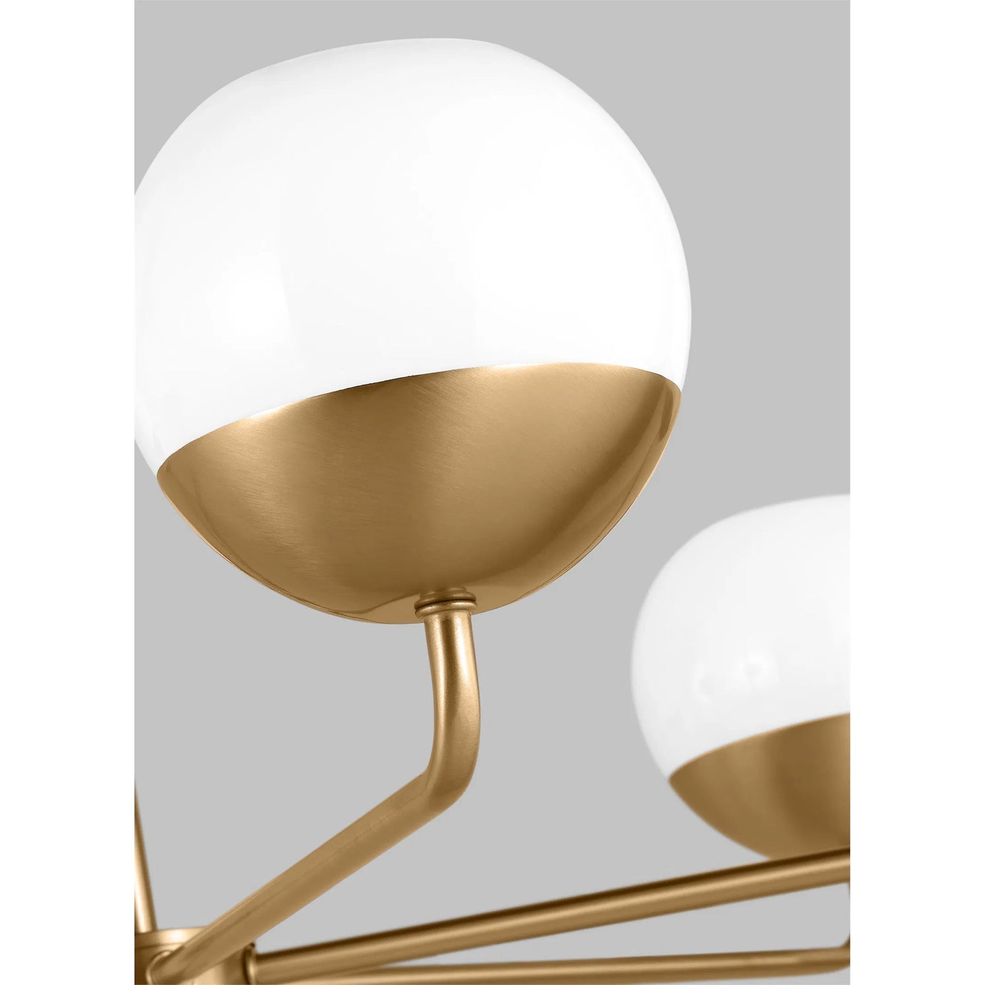 Alvin Six Light Chandelier by Visual Comfort & Co.. Made from steel in a unique style.