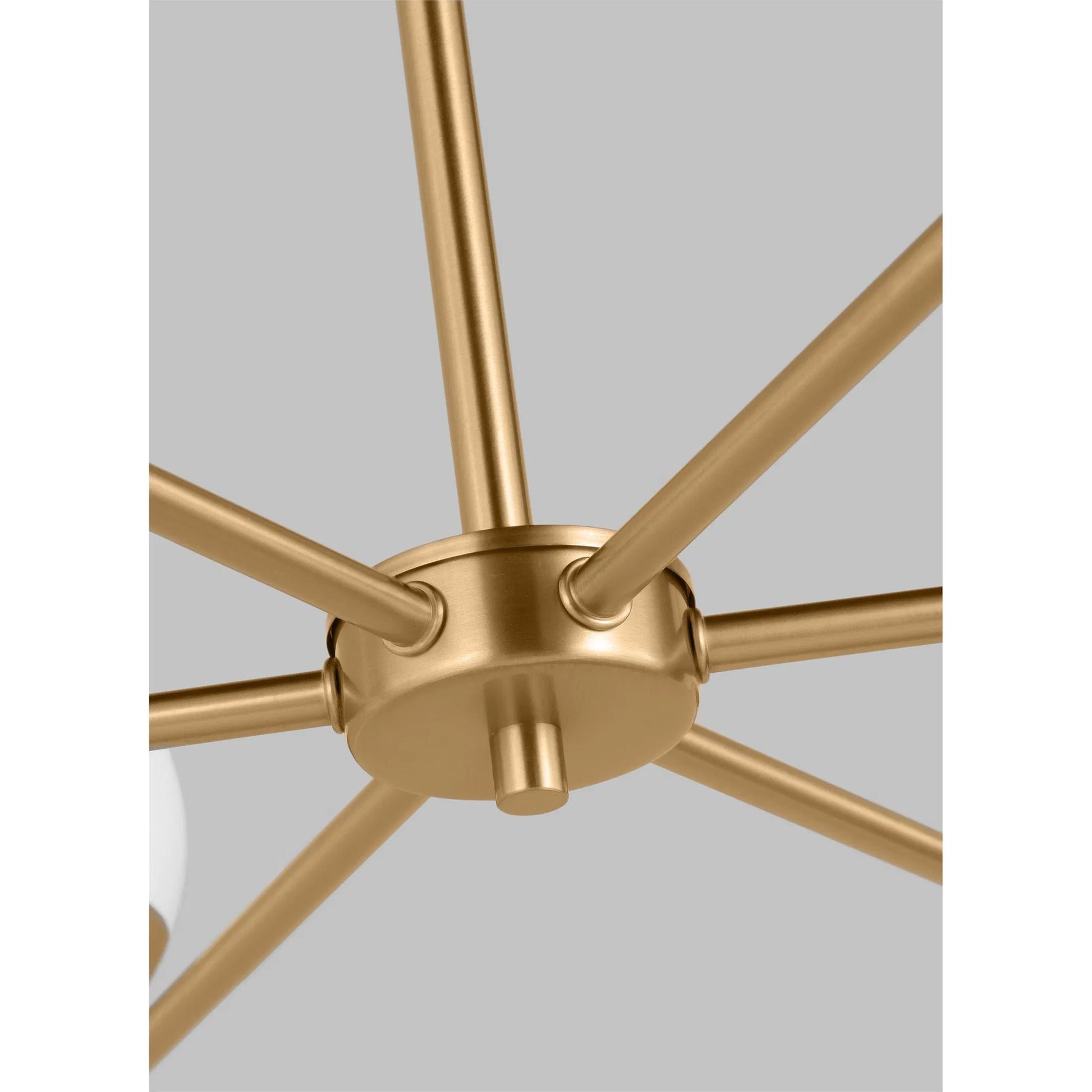 Alvin Six Light Chandelier by Visual Comfort & Co.. Made from steel in a unique style.