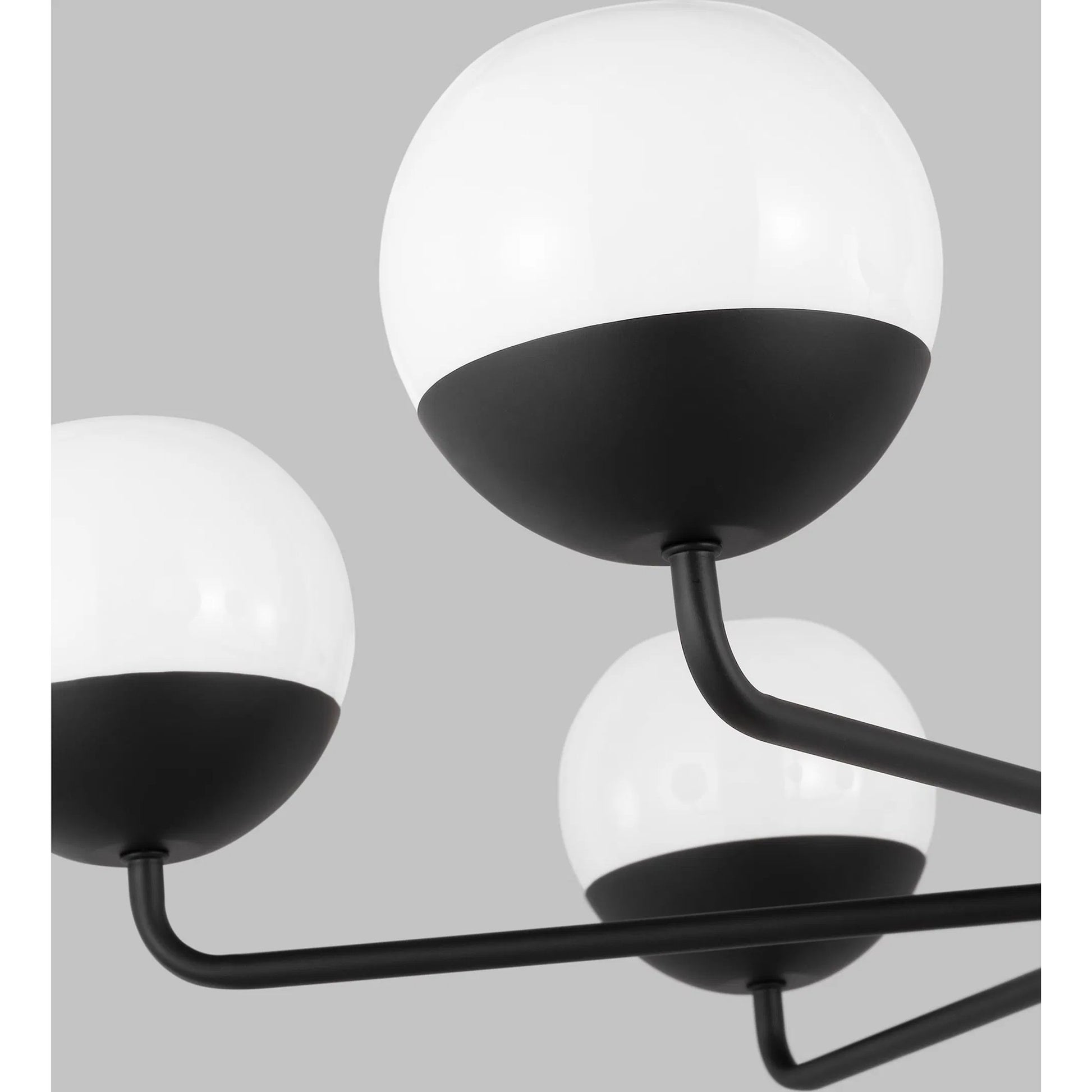 Alvin Six Light Chandelier by Visual Comfort & Co.. Made from steel in a unique style.