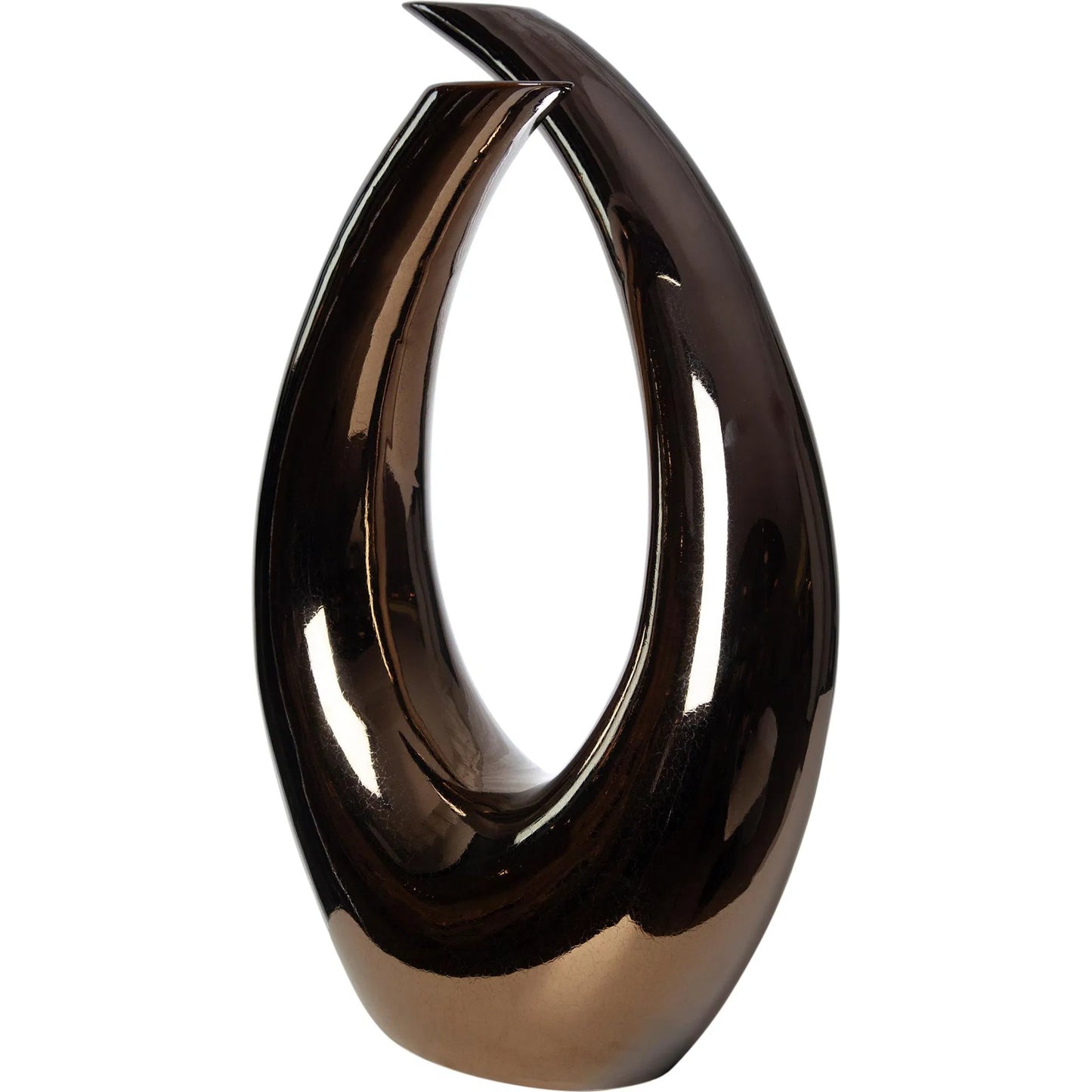 003 SR-701575 | Additional Silo | Loop Sculpture by Global Views. Made from ceramic in a modern style.