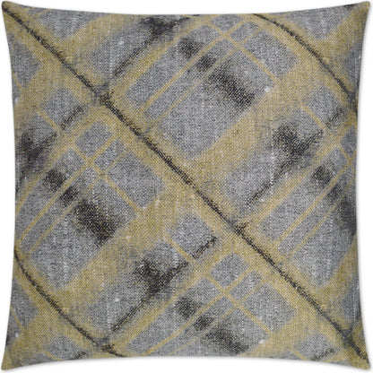 Julian Pillow by DV Kap Home in grey. Made from 100% polyester in a traditional style.