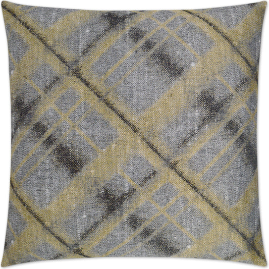 Julian by DV Kap Home in yellow. Made from 100% polyester in a modern style.