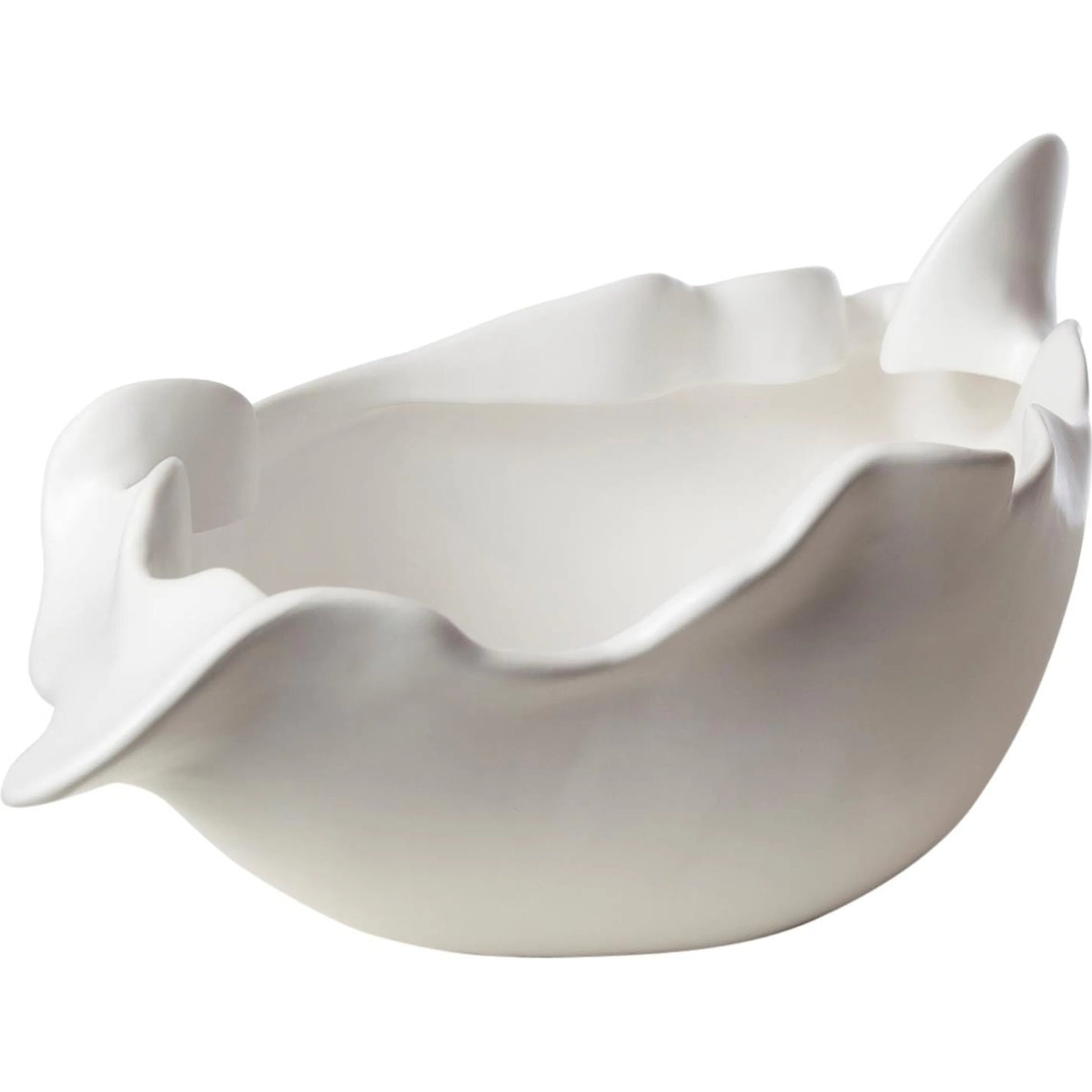 Free Form Organic Bowl by Global Views. Made from ceramic in a modern style.