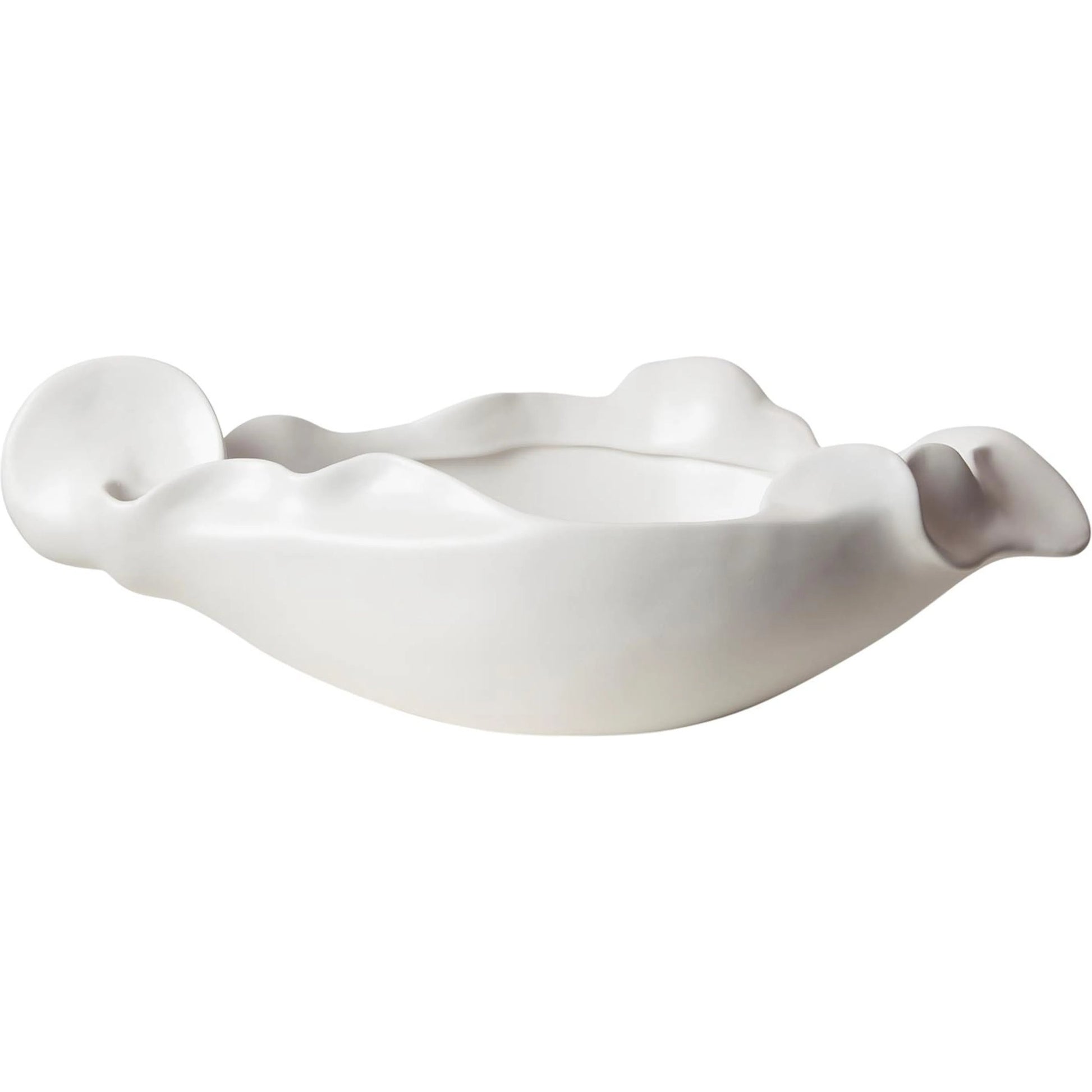 Free Form Organic Bowl by Global Views. Made from ceramic in a modern style.