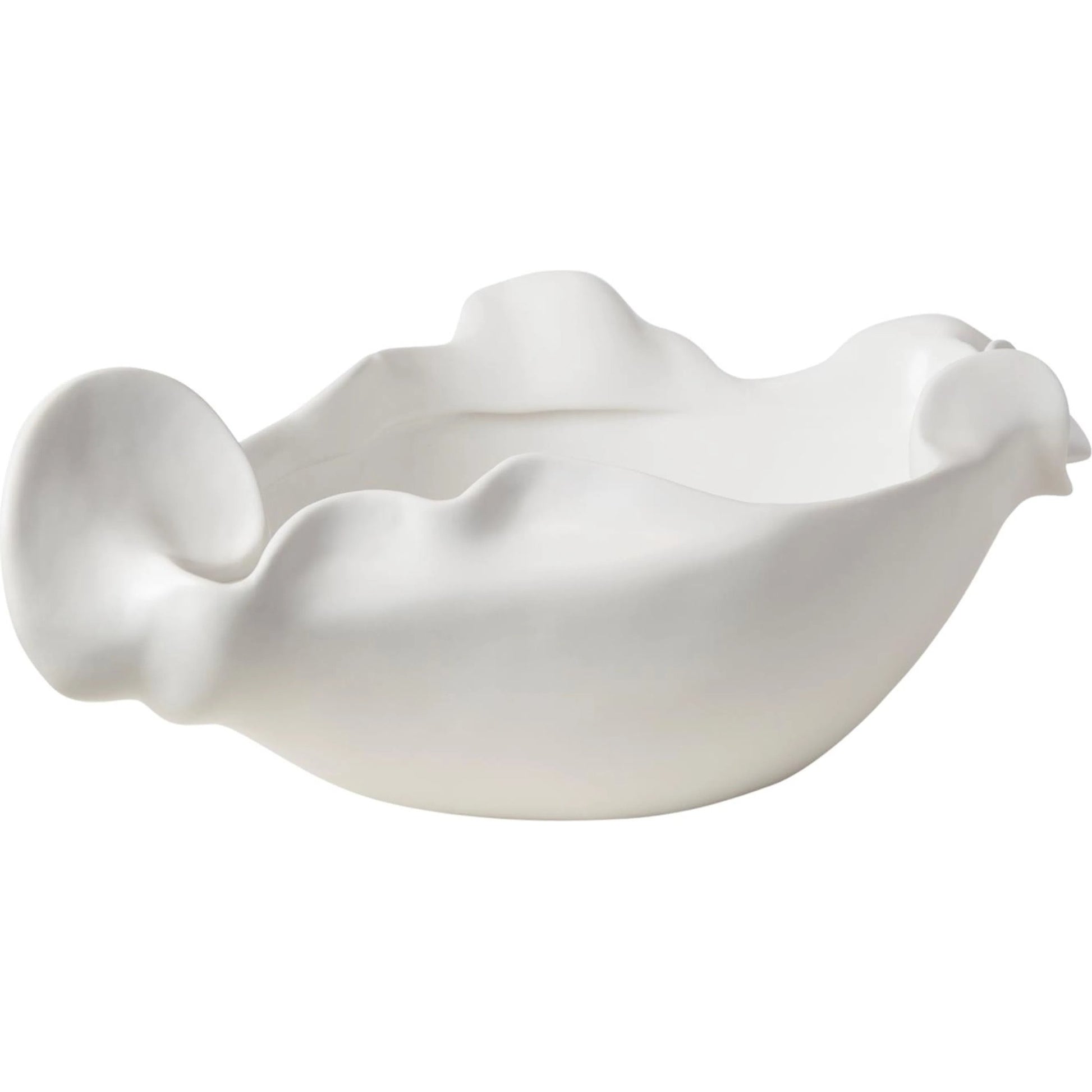 Free Form Organic Bowl by Global Views. Made from ceramic in a modern style.