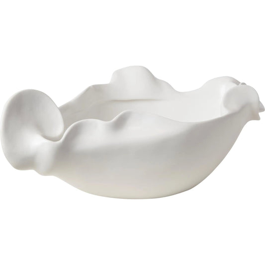 Free Form Organic Bowl by Global Views. Made from ceramic in a modern style.