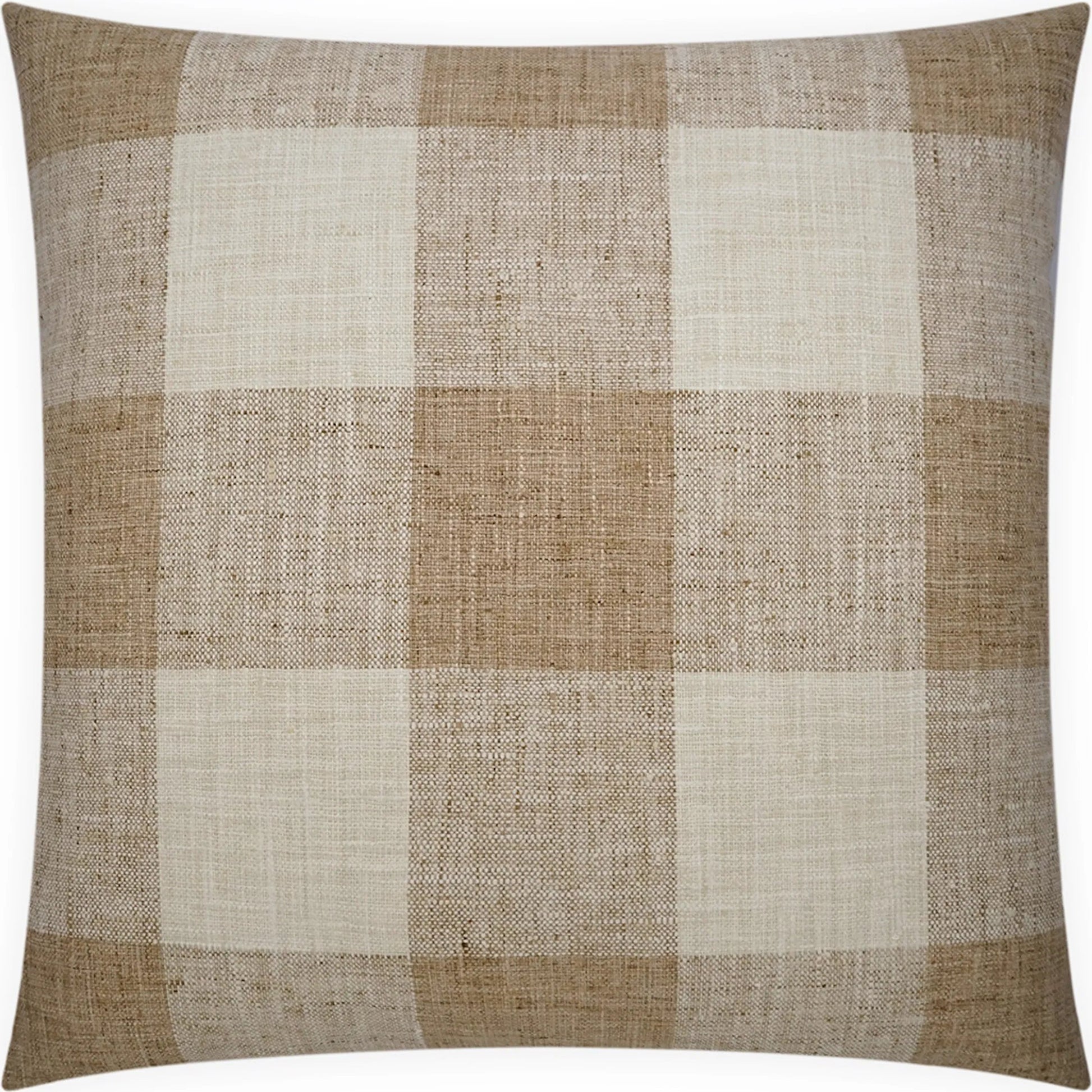 Check Please Pillow by DV Kap Home. Made from 100% polyester in a transitional style.