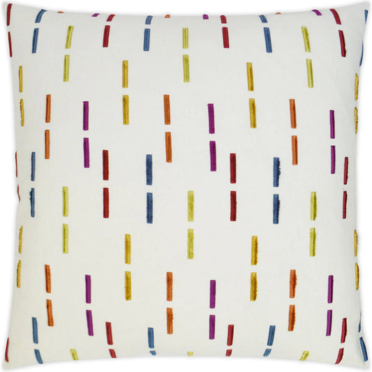 Makeover Pillow by DV Kap Home in multi. Made from 52% cotton, 48% polyester in a unique style.