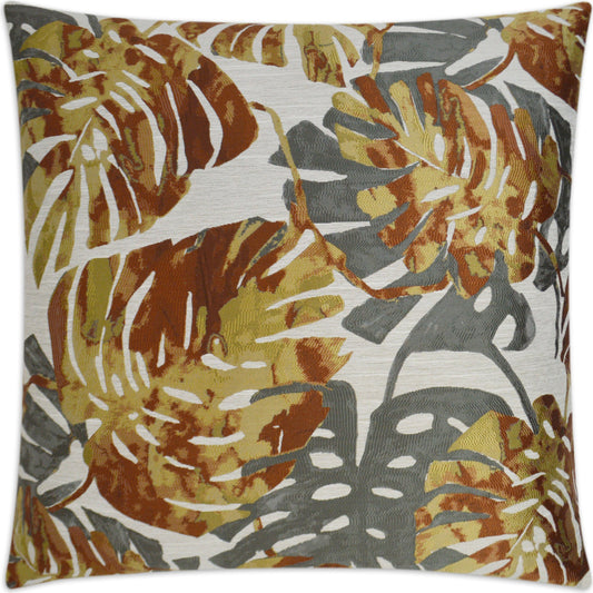 Island Dream by DV Kap Home in red, yellow, gold dust. Made from 100% polyester in a coastal style.