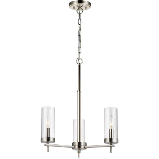 Zire Three Light Chandelier by Visual Comfort & Co.. Made from steel in a unique style.