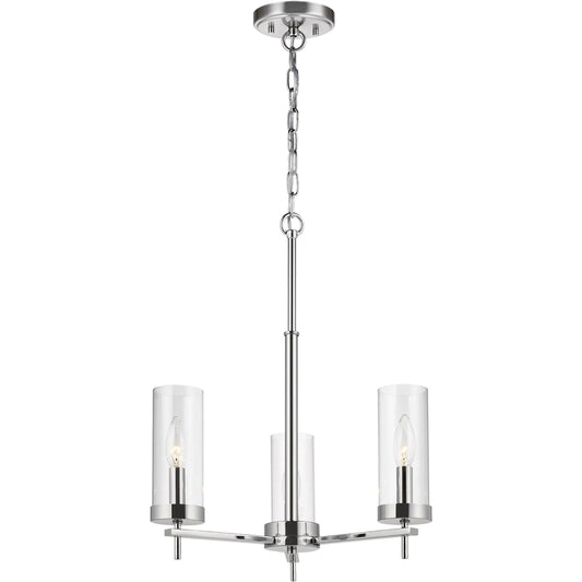 Zire Three Light Chandelier by Visual Comfort & Co.. Made from steel in a unique style.
