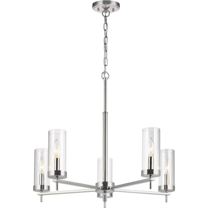 Zire Five Light Chandelier by Visual Comfort & Co.. Made from steel in a unique style.