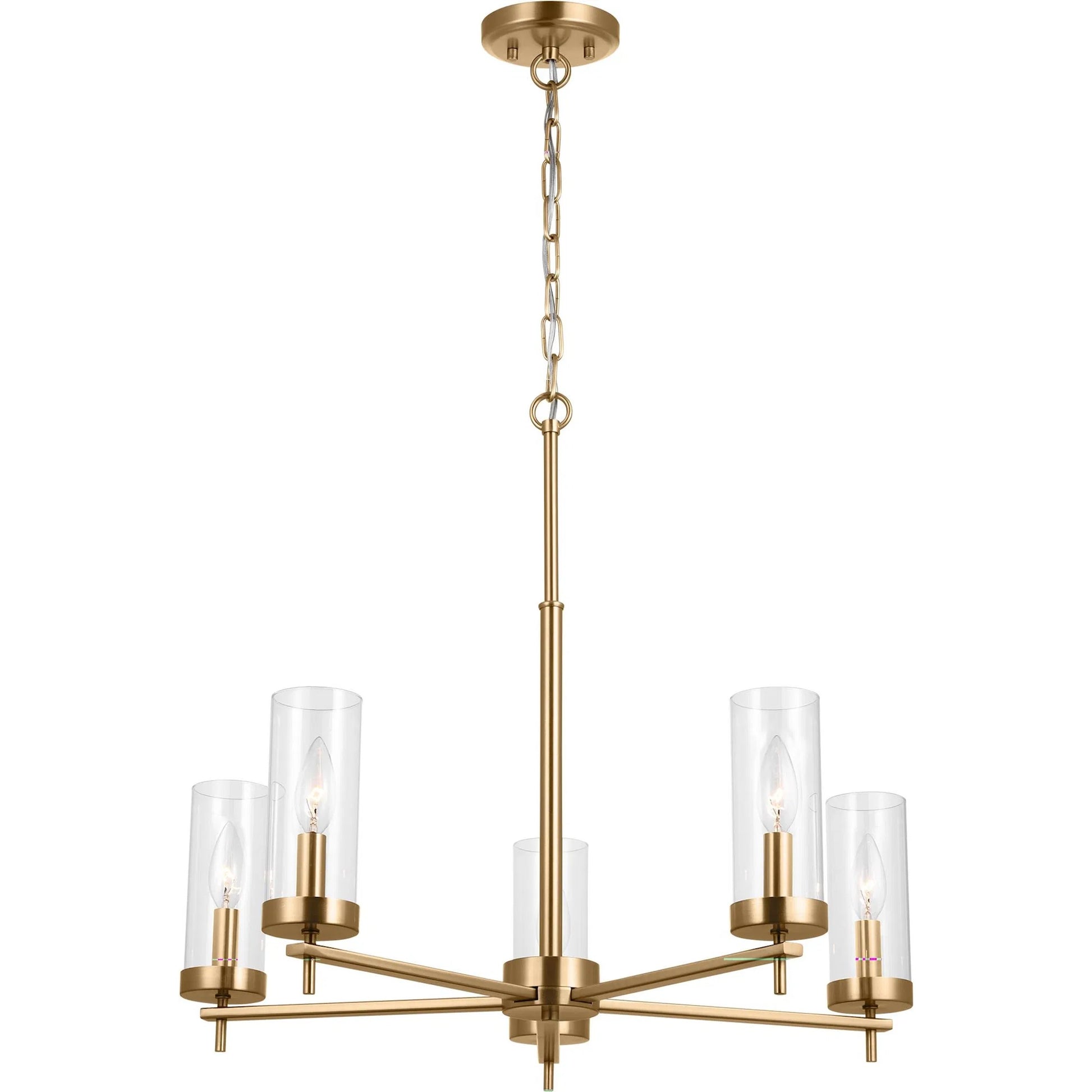 Zire Five Light Chandelier by Visual Comfort & Co.. Made from steel in a unique style.