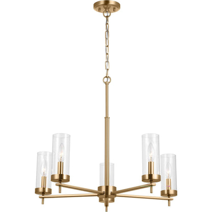 Zire Five Light Chandelier by Visual Comfort & Co.. Made from steel in a unique style.