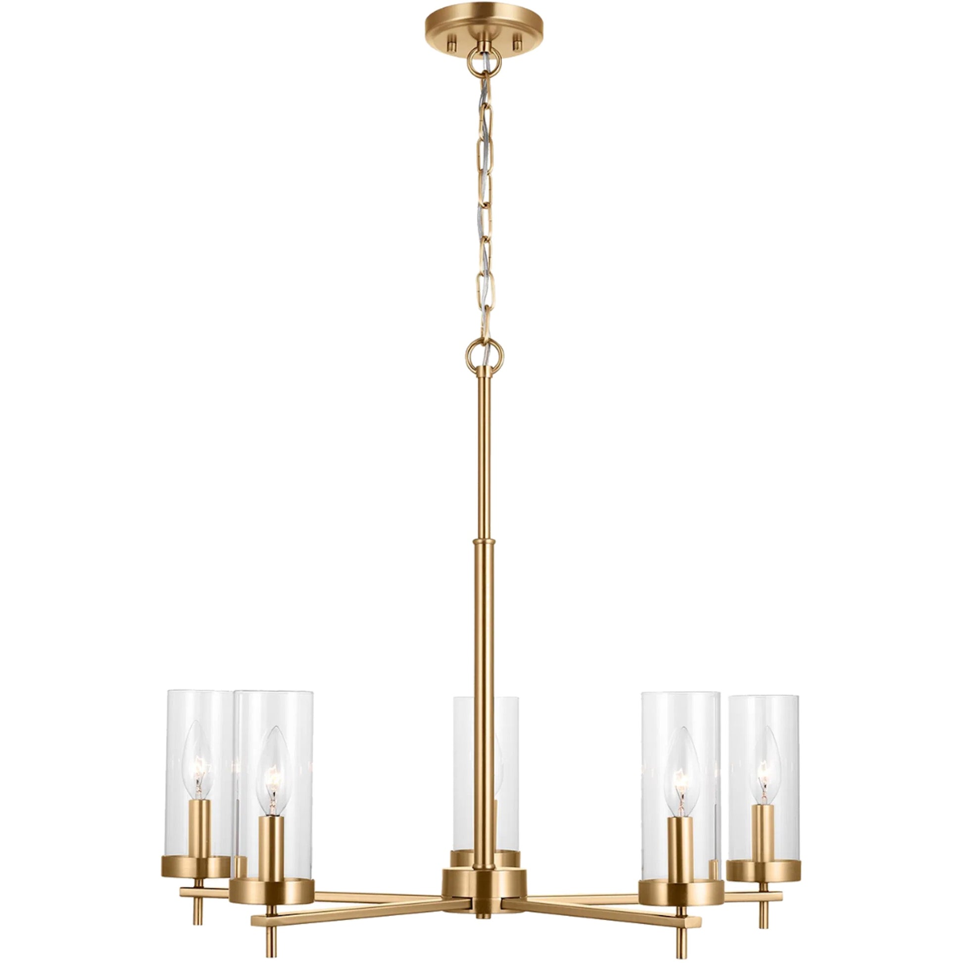 Zire Five Light Chandelier by Visual Comfort & Co.. Made from steel in a unique style.