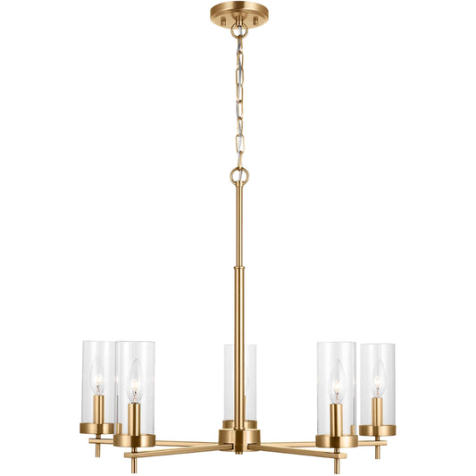 Zire Five Light Chandelier by Visual Comfort & Co.. Made from steel in a unique style.