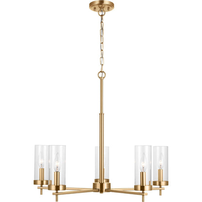 Zire Five Light Chandelier by Visual Comfort & Co.. Made from steel in a unique style.