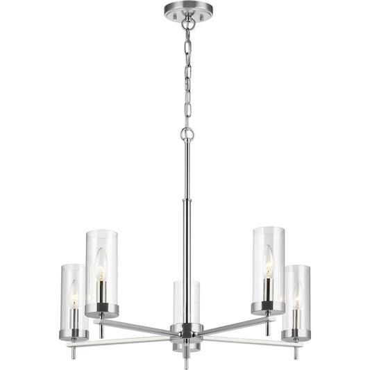 Zire Five Light Chandelier by Visual Comfort & Co.. Made from steel in a unique style.