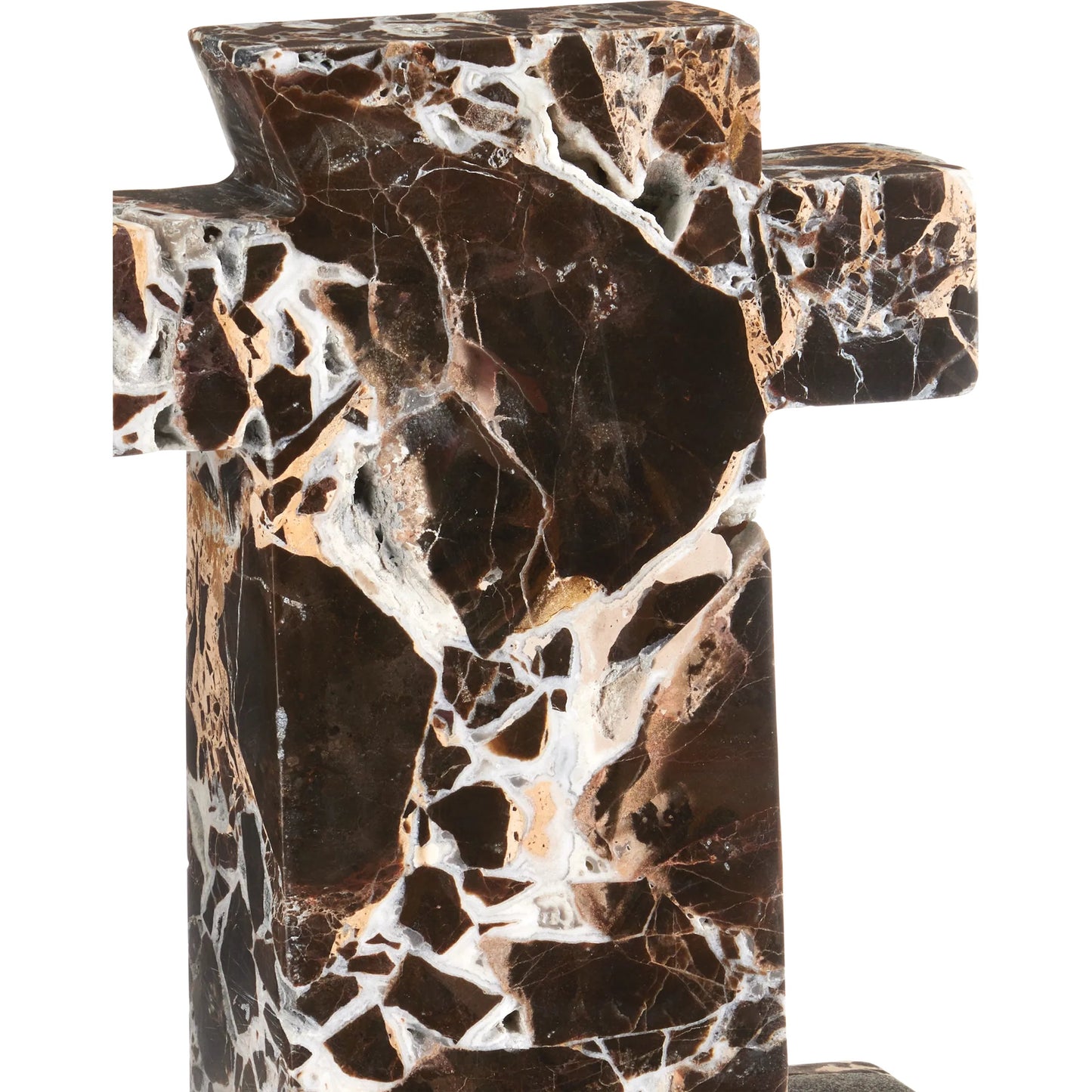 003 SI-2386963 | Additional Silo | Blount Marble Object by Currey and Company in natural. Made from emperador marble in a unique style.