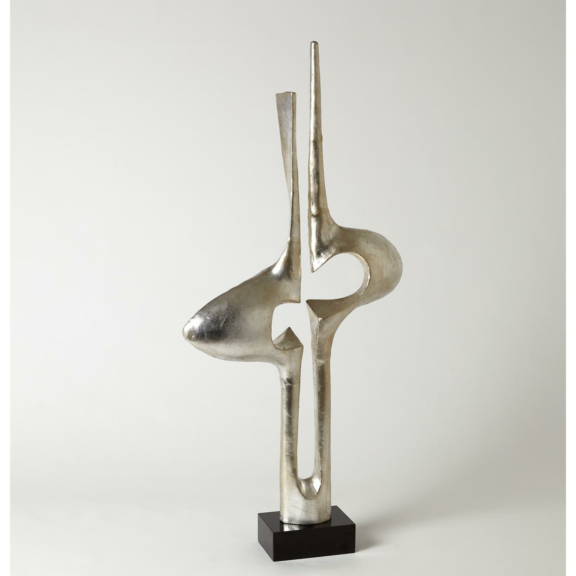 Brother and Sister Sculpture by Global Views. Made from unique in a eclectic & global style.