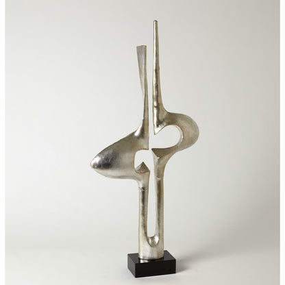 Brother and Sister Sculpture by Global Views. Made from unique in a eclectic & global style.