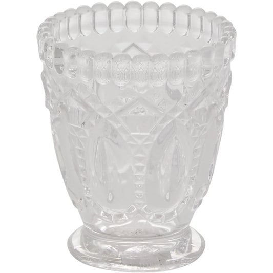 Elsie Votive 4 (Set of 4) by Accent Decor in clear. Made from glass in a unique style.
